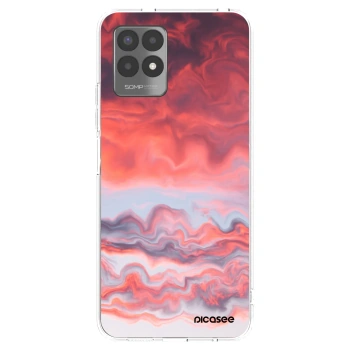 Picasee silikonový průhledný obal pro Realme 8i - Sunset