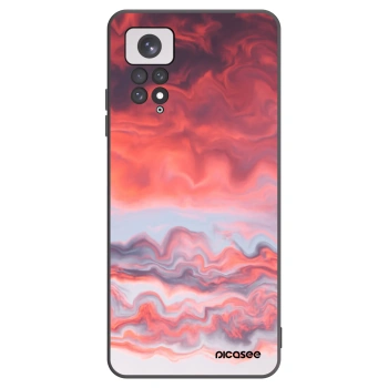 Picasee silikonový černý obal pro Xiaomi Redmi Note 11 - Sunset