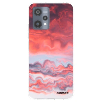 Picasee silikonový průhledný obal pro Realme 9 Pro 5G - Sunset
