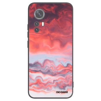 Picasee silikonový černý obal pro Xiaomi 12 - Sunset