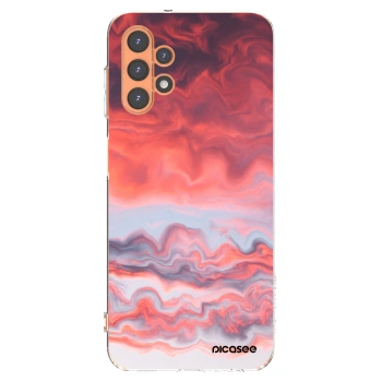 Picasee silikonový průhledný obal pro Samsung Galaxy A13 4G A135 - Sunset