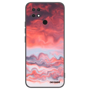 Picasee silikonový černý obal pro Xiaomi Redmi 10C - Sunset