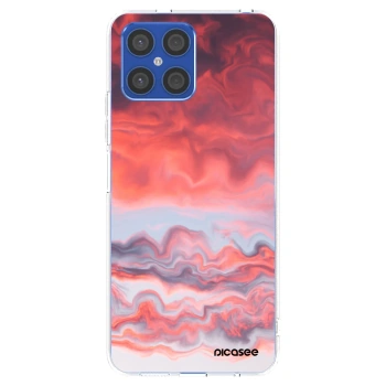 Picasee silikonový průhledný obal pro Honor X8 4G - Sunset