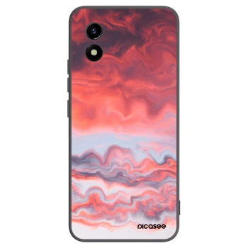 Picasee silikonový černý obal pro Vivo Y01 - Sunset