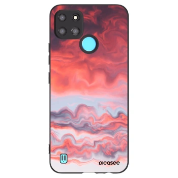 Picasee silikonový černý obal pro Realme C21Y - Sunset