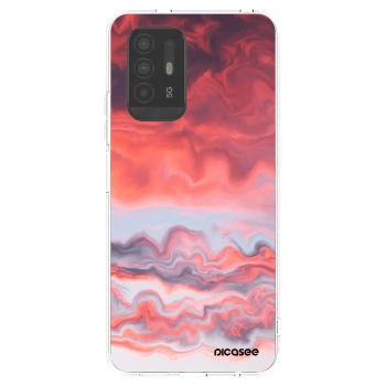 Picasee silikonový průhledný obal pro OPPO A94 5G - Sunset