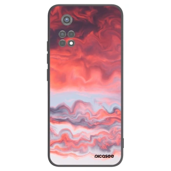 Picasee silikonový černý obal pro Xiaomi Redmi Note 11S 5G - Sunset