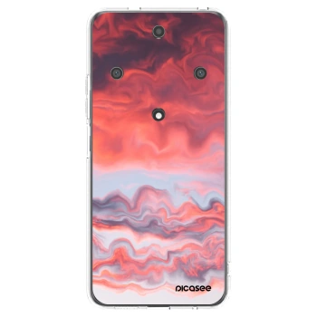 Picasee silikonový průhledný obal pro Honor Magic5 Lite 5G - Sunset