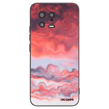 Picasee silikonový černý obal pro Xiaomi 13 - Sunset