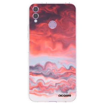 Picasee silikonový průhledný obal pro Honor 8X - Sunset