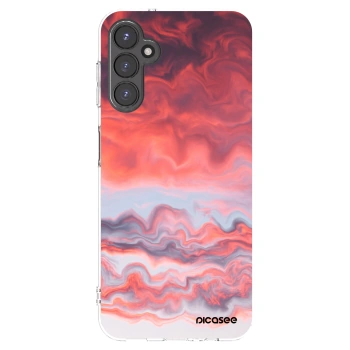 Picasee silikonový průhledný obal pro Samsung Galaxy A14 4G A145R - Sunset