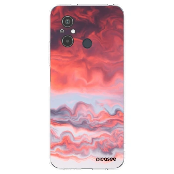 Picasee silikonový průhledný obal pro Xiaomi Redmi 12C - Sunset
