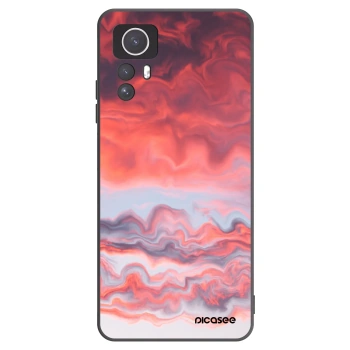 Picasee silikonový černý obal pro Xiaomi Redmi Note 12S - Sunset