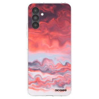 Picasee silikonový průhledný obal pro Samsung Galaxy A04s A047F - Sunset