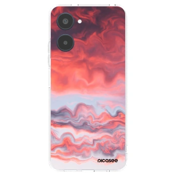 Picasee silikonový průhledný obal pro Realme 10 4G - Sunset