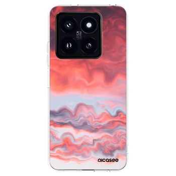 Picasee silikonový průhledný obal pro Xiaomi 14 Pro - Sunset
