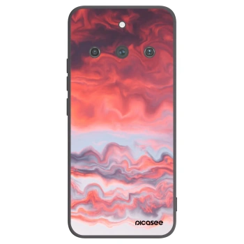 Picasee silikonový černý obal pro Realme 11 Pro+ - Sunset