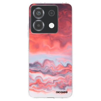 Picasee silikonový průhledný obal pro Xiaomi Poco X6 - Sunset