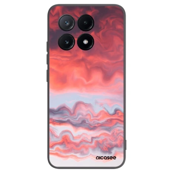 Picasee silikonový černý obal pro Xiaomi Poco X6 Pro - Sunset