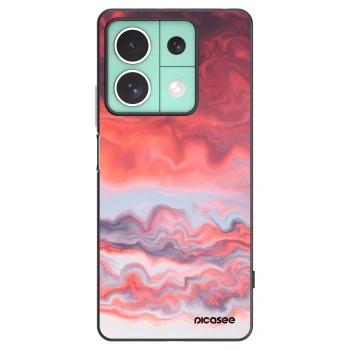 Picasee silikonový černý obal pro Xiaomi Redmi Note 13 5G - Sunset