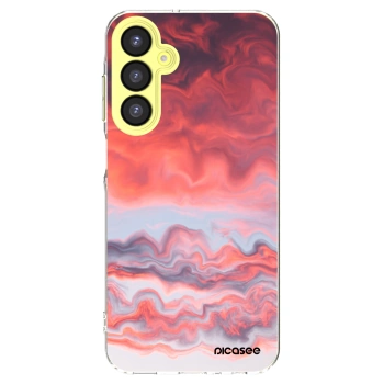 Picasee silikonový průhledný obal pro Samsung Galaxy A25 A256B 5G - Sunset