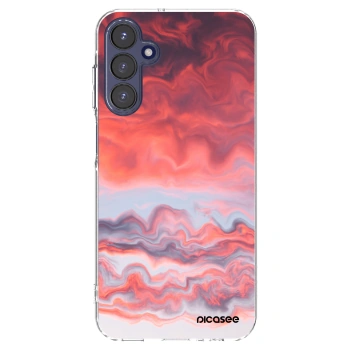 Picasee silikonový průhledný obal pro Samsung Galaxy A15 A155F 4G - Sunset