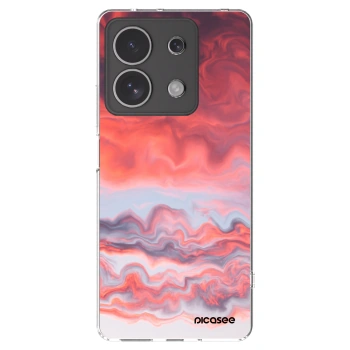 Picasee silikonový průhledný obal pro Xiaomi Redmi Note 13 4G - Sunset