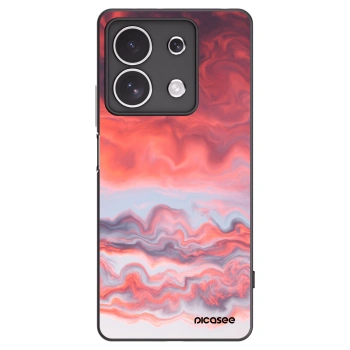 Picasee silikonový černý obal pro Xiaomi Redmi Note 13 4G - Sunset