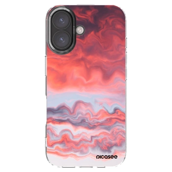 Picasee silikonový průhledný obal pro Apple iPhone 16 - Sunset