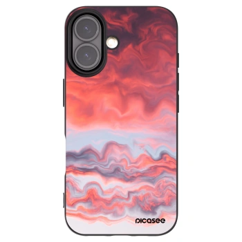 Picasee silikonový černý obal pro Apple iPhone 16 - Sunset