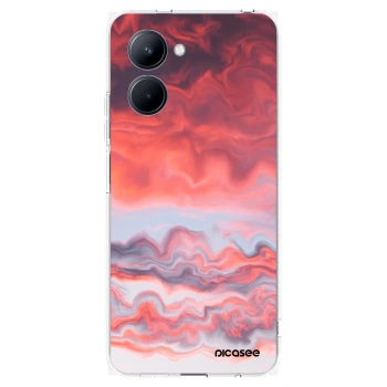 Picasee silikonový průhledný obal pro Realme C33 (2023) - Sunset