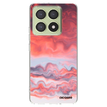 Picasee silikonový průhledný obal pro Xiaomi 14T - Sunset