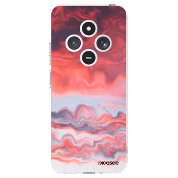 Picasee silikonový průhledný obal pro Xiaomi Redmi 14C - Sunset