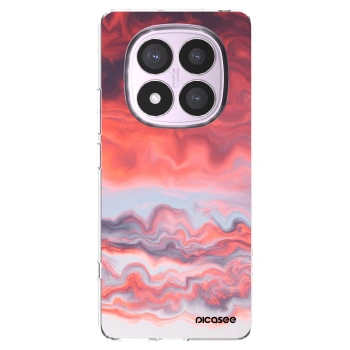 Picasee silikonový průhledný obal pro Xiaomi Redmi Note 14 Pro 4G - Sunset