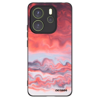 Picasee silikonový černý obal pro Xiaomi Redmi Note 14 4G - Sunset