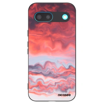 Picasee silikonový černý obal pro Google Pixel 8 - Sunset