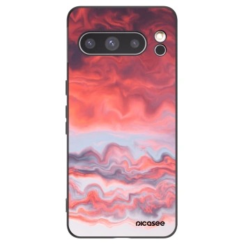 Picasee silikonový černý obal pro Google Pixel 8 Pro - Sunset