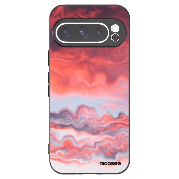 Picasee silikonový černý obal pro Google Pixel 9 Pro - Sunset