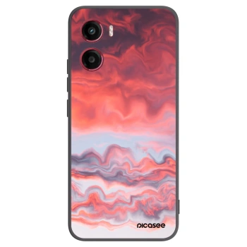 Picasee silikonový černý obal pro Motorola Moto G05 - Sunset