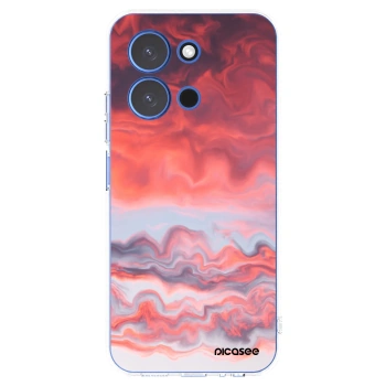 Picasee silikonový průhledný obal pro Xiaomi Redmi 15C 4G - Sunset