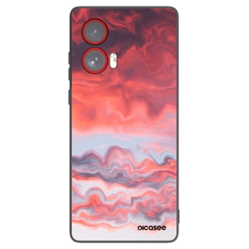 Picasee silikonový černý obal pro Motorola Edge 50 Fusion - Sunset