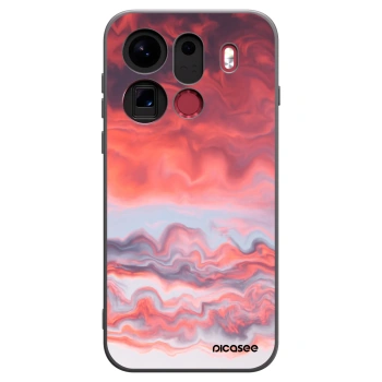 Picasee silikonový černý obal pro OPPO Find X9 Pro - Sunset