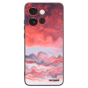 Picasee silikonový černý obal pro Motorola Edge 60 Neo 5G - Sunset
