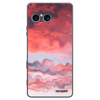 Picasee silikonový černý obal pro Sony Xperia 10 VII - Sunset