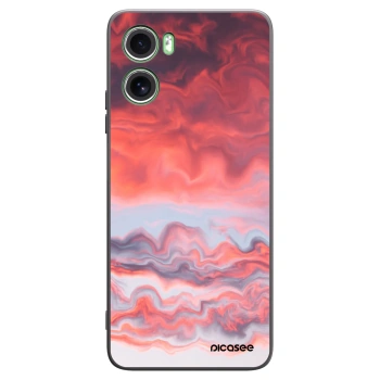 Picasee silikonový černý obal pro Motorola Moto G06 - Sunset
