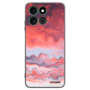 Picasee silikonový černý obal pro Motorola Moto G57 Power - Sunset