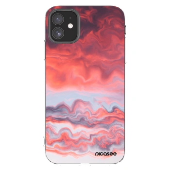 Picasee silikonový průhledný obal pro Apple iPhone 11 - Sunset
