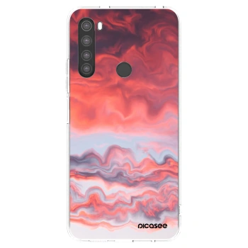 Picasee silikonový průhledný obal pro Xiaomi Redmi Note 8 - Sunset