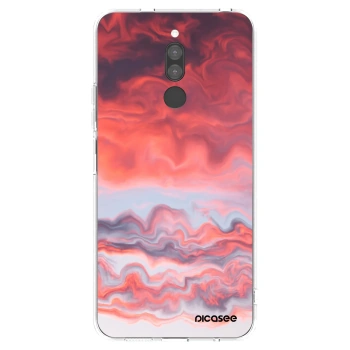 Picasee silikonový průhledný obal pro Xiaomi Redmi 8 - Sunset