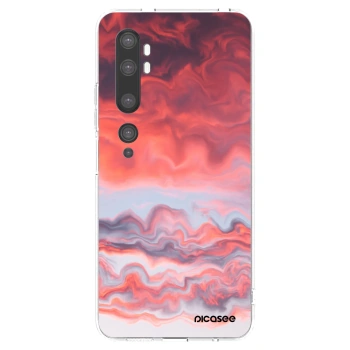 Picasee silikonový průhledný obal pro Xiaomi Mi Note 10 (Pro) - Sunset